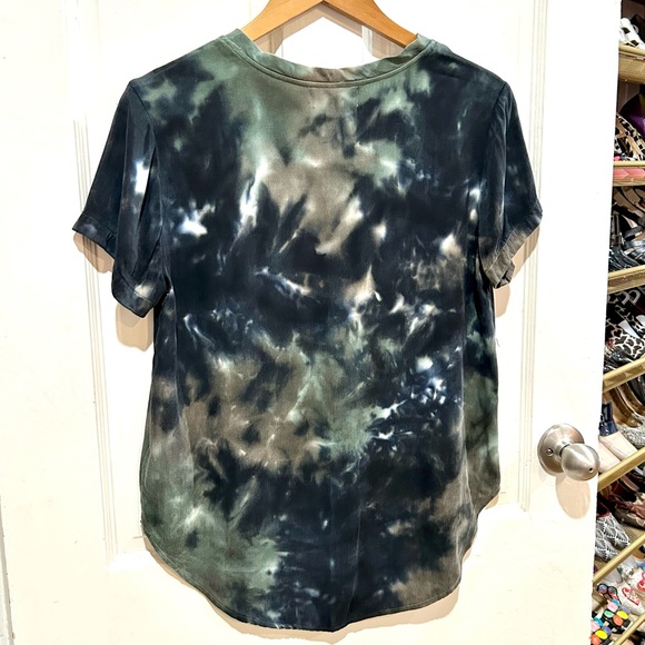 {Anthropologie | cloth & stone} Tie Dye V-Neck T-Shirt - Picture 5 of 8